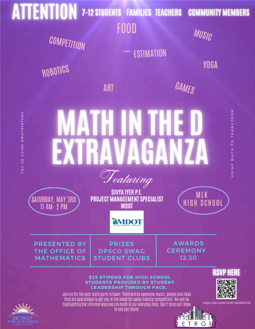 Math in the D Extravaganza
